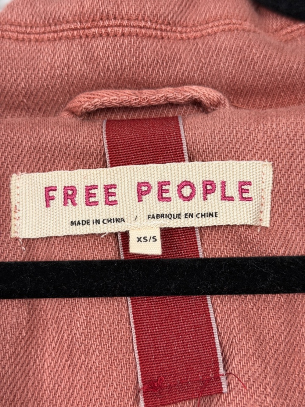 Free People Dusty Rose Long Coat Jacket Belted Double Breasted Trench Coat - Picture 4 of 11